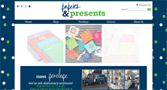 Desktop Screenshot of paperspresents.com